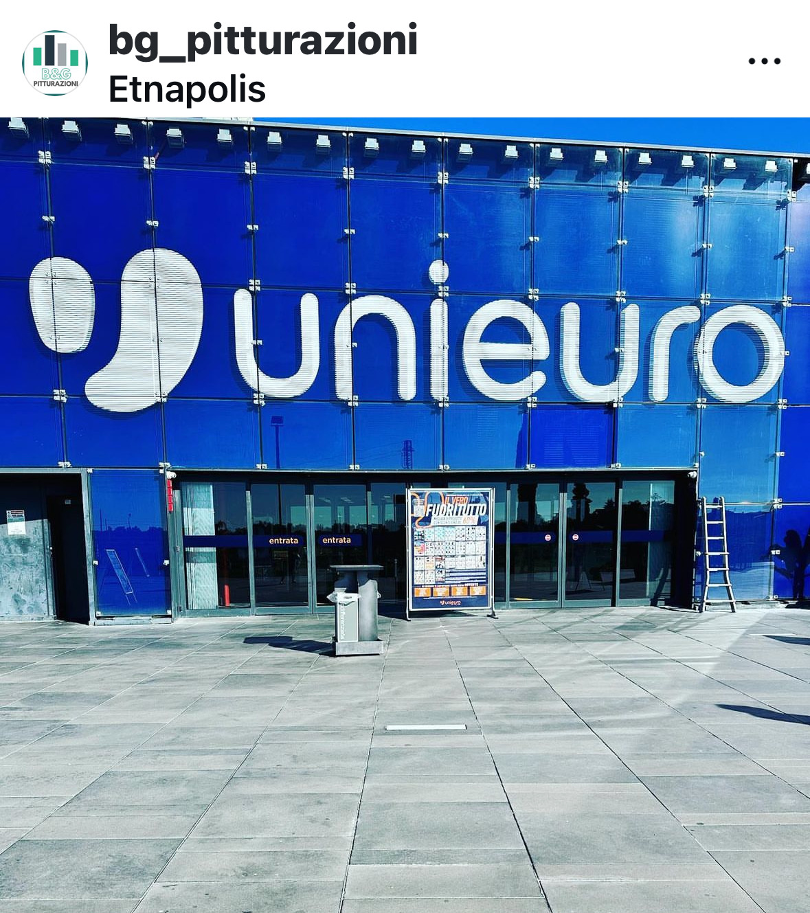 Unieuro · Etnapolis — negozio chiavi in mano